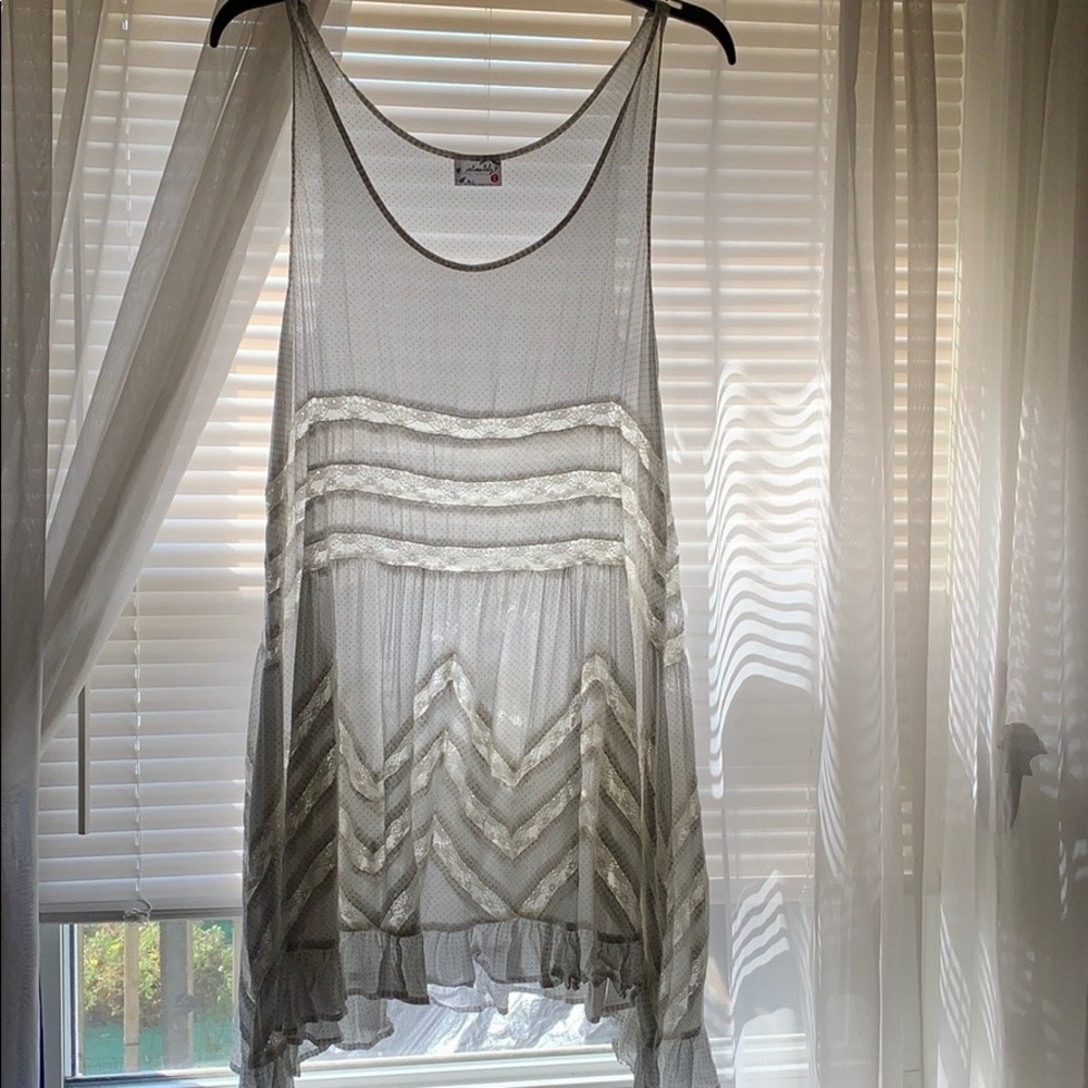 Lace free people dress